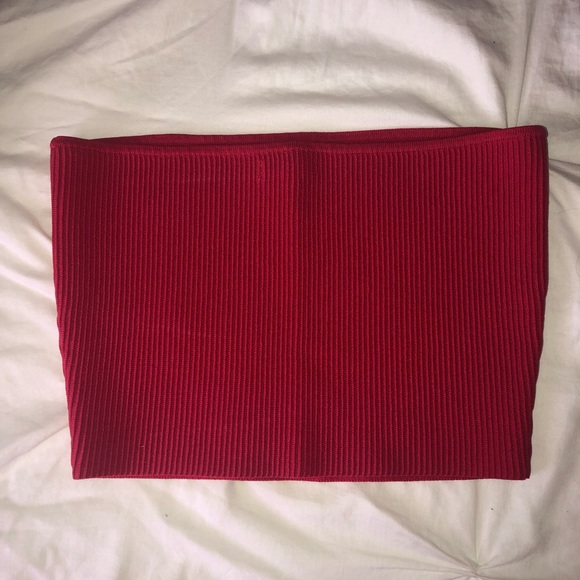 Red PacSun Ribbed Tube Top🍒 - Picture 3 of 5